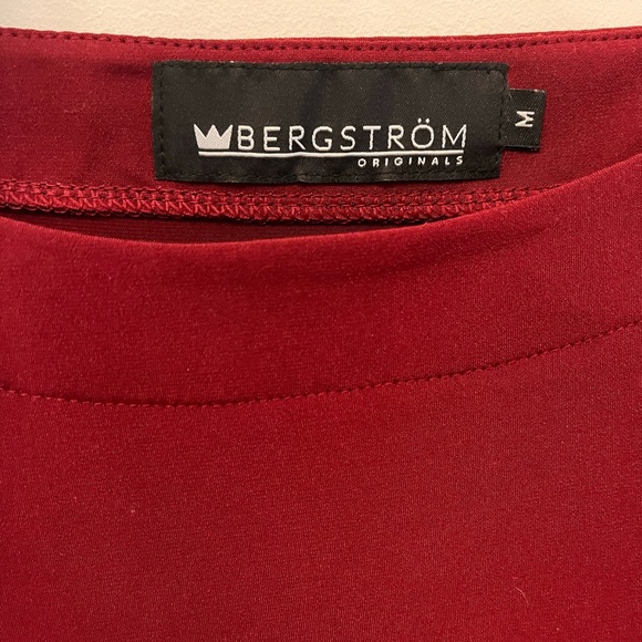 Red Flare Sleeve Shirt - Picture 3 of 4